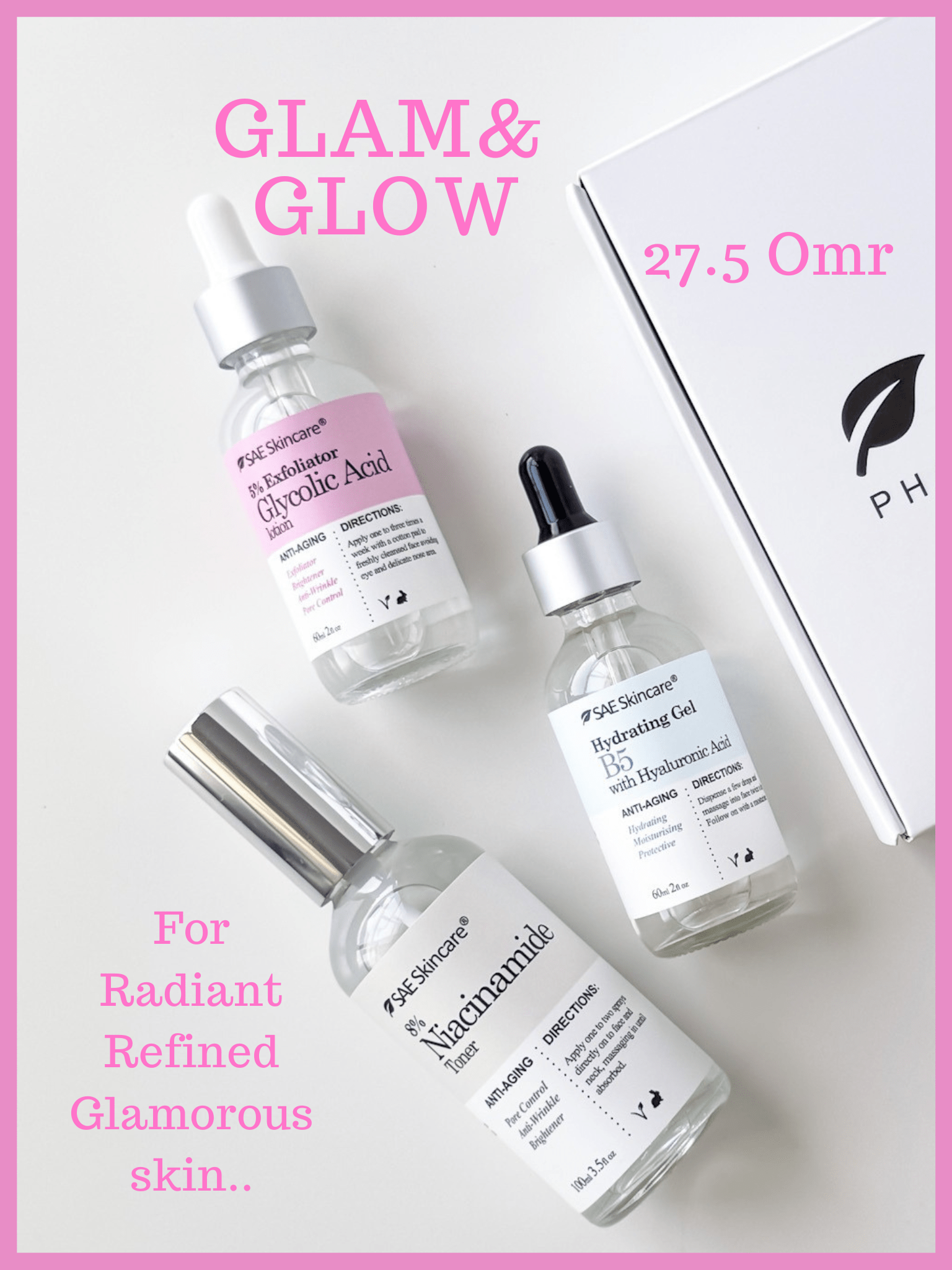 Glam & Glow Set - SAE SKINCARE